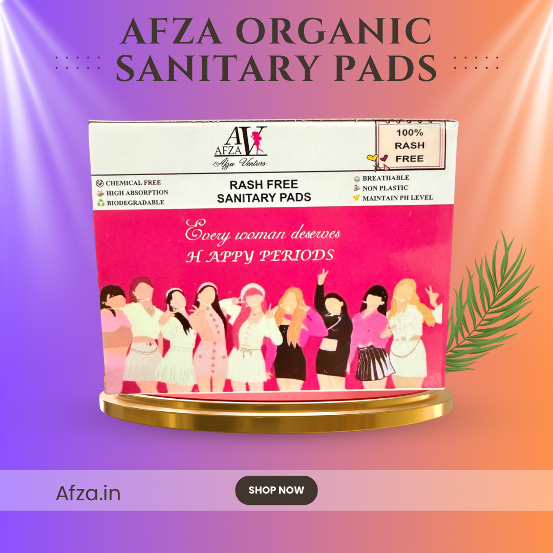 AFZA ORGANIC SANITARY PADS